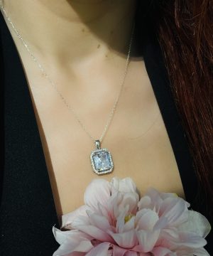 Baget Diamond Gümüş Kolye
